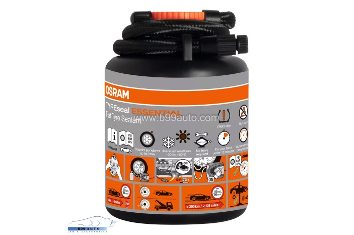 Osram TYREseal Essential Gumiabroncs - Defektjavító gél - Folyadék